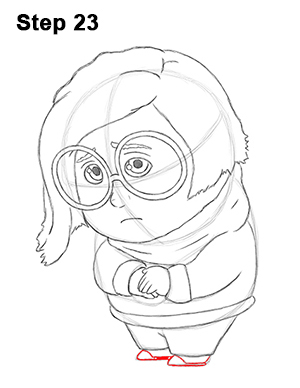 Sadness Inside Out Drawing 23 Draw Sadness Inside Out 23