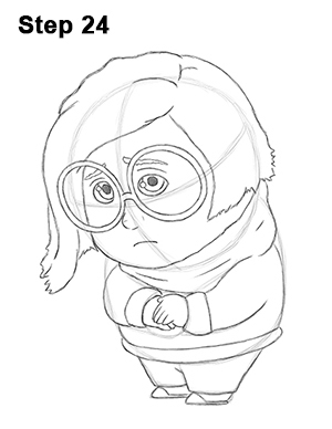 Sadness Inside Out Drawing 24 Draw Sadness Inside Out 24