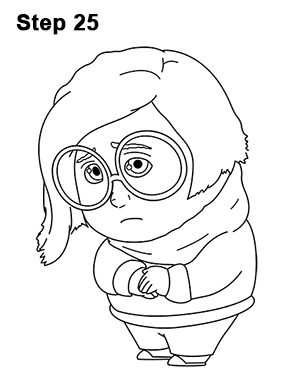 Sadness Inside Out Drawing 25 Draw Sadness Inside Out 25