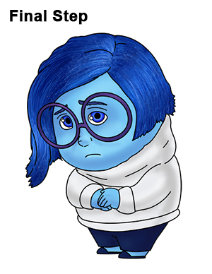 Sadness Inside Out Drawing Draw Sadness Inside Out