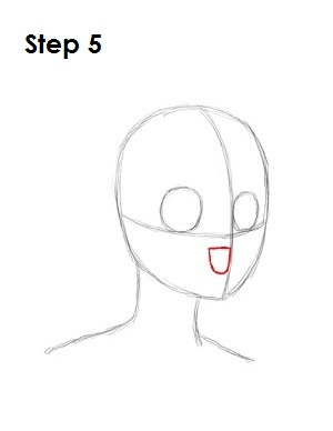  Draw Sailor Moon Step 5