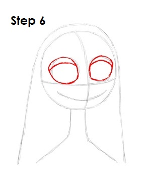 How to Draw Sally Step 6 How to Draw Sally Step 6