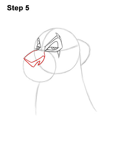 Draw Scar Lion King 5 How to Draw Disney Villain Scar 5