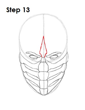 Draw Scorpion 13
