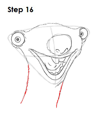 Sid the Sloth Drawing 16 Draw Sid Sloth 16