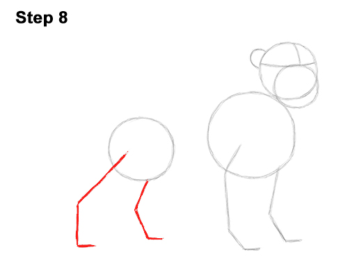 Draw Adult Grown Up Simba Lion King Disney 8