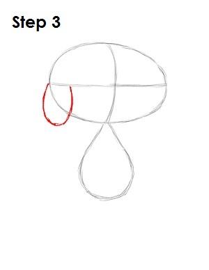 How to Draw Snoopy Step 3 How to Draw Snoopy Step 3