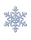 How to Draw Ice Snowflake Winter