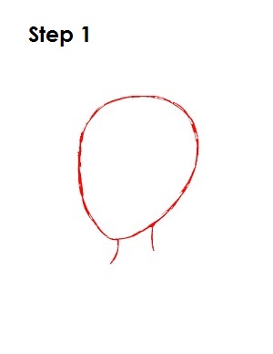 Draw Sora Step 1 Draw Sora Step 1