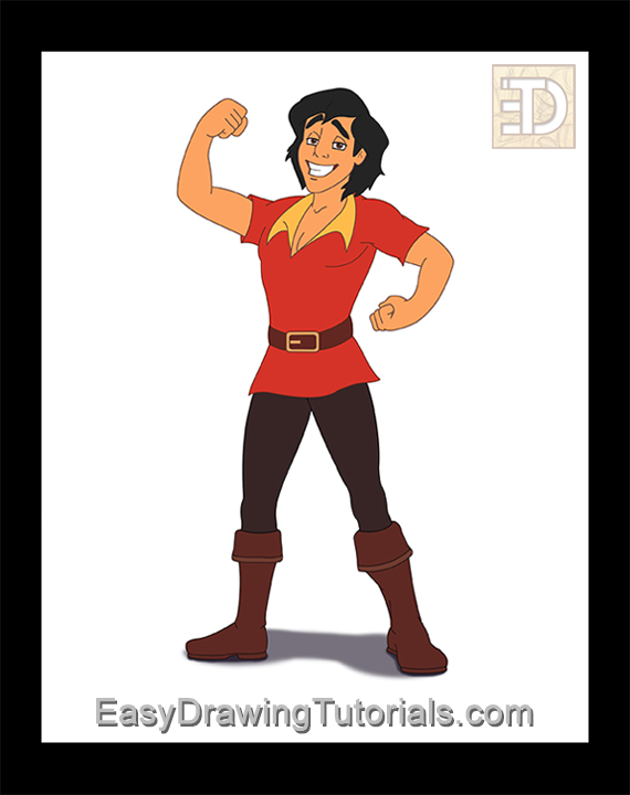 Aladdin as Gaston Aladdin as Gaston Special Digital Drawing