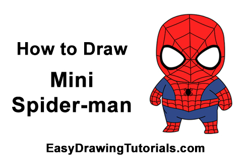 How to Mini Spider-Man How to Draw Mini Chibi Spider-Man