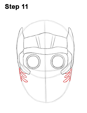 Draw Star-Lord 11