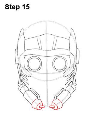 Draw Star-Lord 15