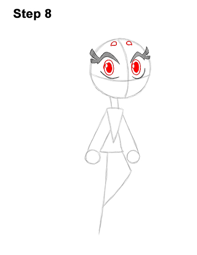How to Draw Starfire Teen Titans Go Full Body 8