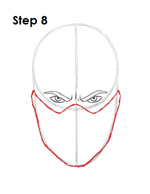 How to Draw Sub-Zero 8 How to Draw Sub-Zero Step 8