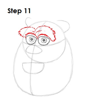 Draw Sulley Monster 11