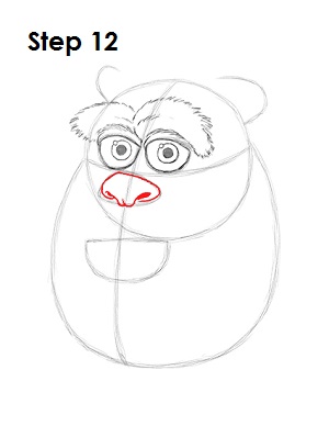 Draw Sulley Monster 12