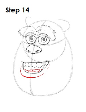 Draw Sulley Monster 14