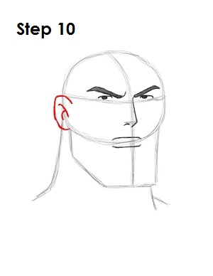 Draw Superman Step 10 Draw Superman Step 10