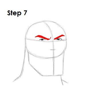 Draw Superman Step 7 Draw Superman Step 7