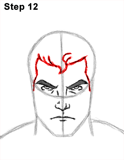 Superman Body Drawing 12 Draw Superman Full Body 12