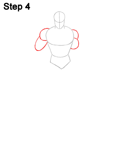 Superman Body Drawing 4 Draw Superman Full Body 4