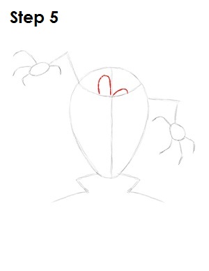 Draw Taz Step 5 Draw Taz Step 5