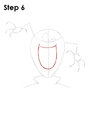 Draw Taz Step 6