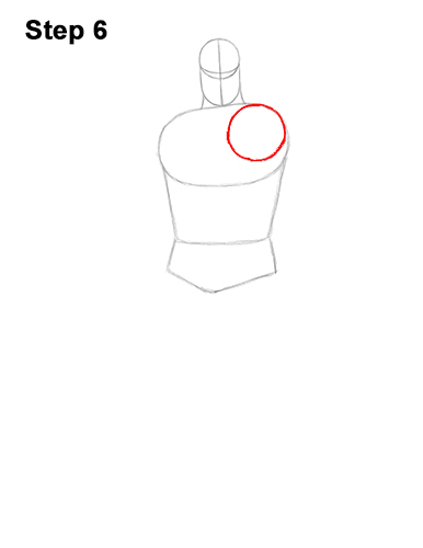 How to Draw Thanos Marvel Avengers Full Body 6