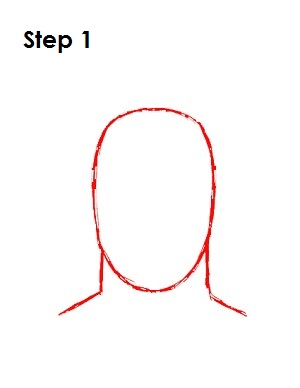 Draw Thor Step 1 Thor Step 1