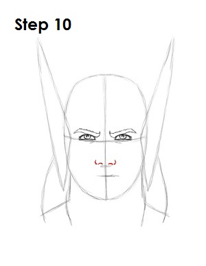 Draw Thor Step 10 Draw Thor Step 10