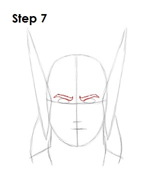 Draw Thor Step 7 Draw Thor Step 7