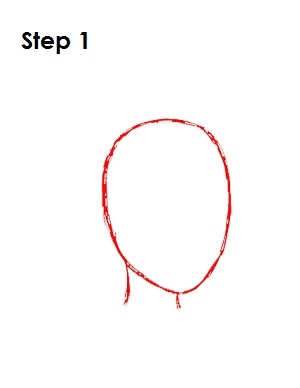 How to Draw Tiana Step 1 How to Draw Tiana Step 1