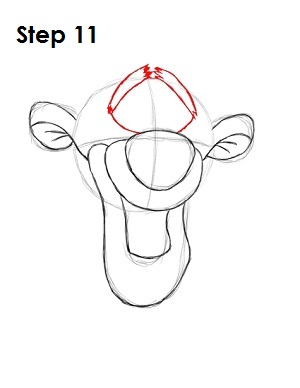 Draw Tigger Step 11 Draw Tigger Step 11