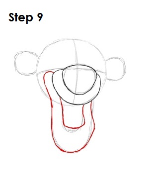 Draw Tigger Step 9 Draw Tigger Step 9