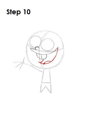 Draw Timmy Turner Step 10 Draw Timmy Turner Step 10