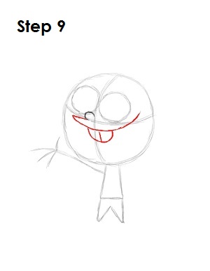Draw Timmy Turner Step 9 Draw Timmy Turner Step 9