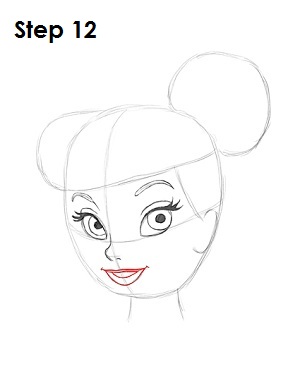 Draw Tinkerbell Step 12 Draw Tinker Bell Step 12