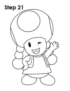 Toadette Drawing 21 Draw Toadette 21