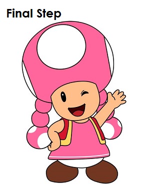 Toadette Drawing Final Draw Toadette Last