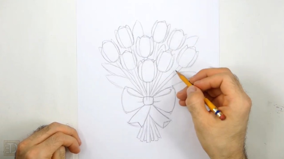 Add Leaves and Dimension to the Bow