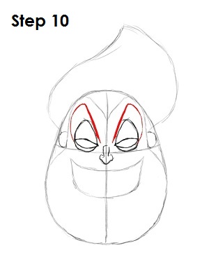 Draw Ursula Little Mermaid Draw Ursula Step 10