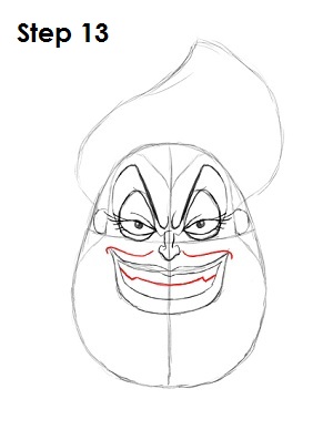 Draw Ursula Little Mermaid Draw Ursulav3