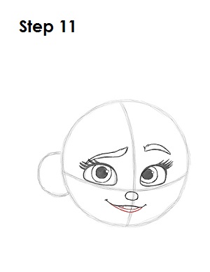 Draw Vanellope 11