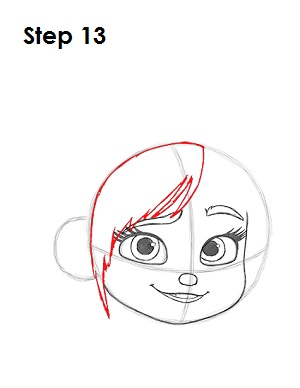 Draw Vanellope 13