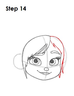 Draw Vanellope 14