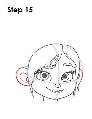 Draw Vanellope 15