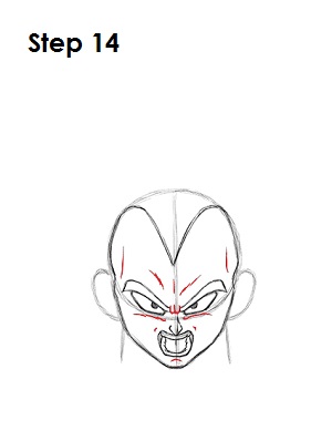 Draw Vegeta Dragon Ball 14 Draw Vegeta 14