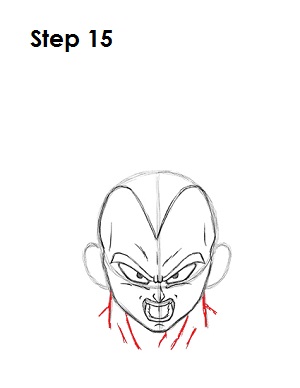 Draw Vegeta Dragon Ball 15 Draw Vegeta 15