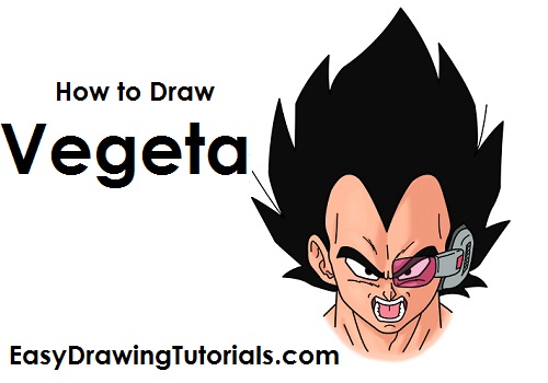 How to Draw Vegeta How to Draw Vegeta